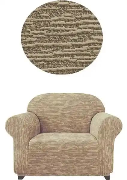 GüzelEvim Tekstil Jkarlı Düz Desen Tekli Koltuk Kılıfı Modern ve Dayanıklı Tasarım Özellikleri