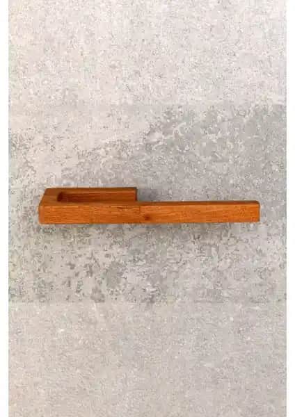 Hagen Ahşap Yapışkanlı Rulo Kağıtlık: Estetik ve Dayanıklı Mutfak Çözümü