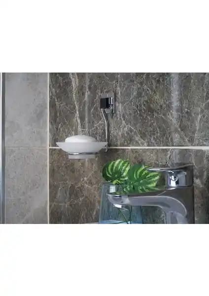 Hagen Güçlü Yapıştırma Sabunluk: Dayanıklı ve Pratik Depolama Çözümü