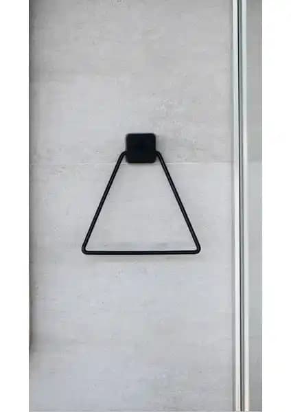 Hagen Paslanmaz Yapışkanlı Üçgen Havluluk: Modern ve Dayanıklı Banyo Dekorasyonu Çözümü