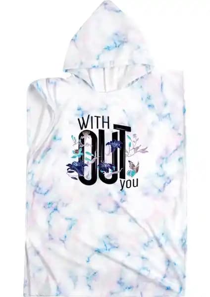 Hamur Sörf Kapüşonlu Panço Plaj Havlusu Konfor ve Şıklık Bir Arada