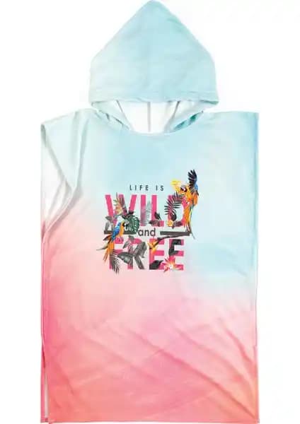 Hamur Sörf Yazlık Kapşonlu Panço: Konfor ve Şıklığı Bir Arada Sunan Plaj Kıyafeti