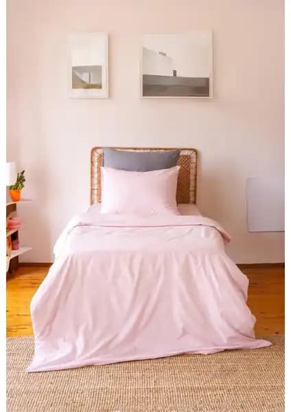 Hazal Moosh Tek Kişilik Lastikli Çarşaflı Nevresim Takımı Konfor ve Şıklık Sunar