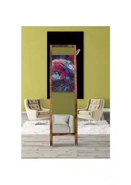 Hediyeler Kapında Ayaklı Boy Aynası: Modern ve Şık Ahşap Dekoratif Ayna