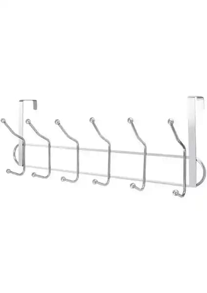 Helen's Kapı Arkası 12'li Metal Askı: Şık ve Dayanıklı Kapı Düzenleme Çözümü