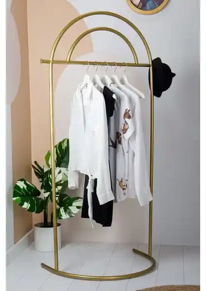 Hermes Metal Ayaklı Askılık: Şık ve Dayanıklı Modern Tasarım Çözümü