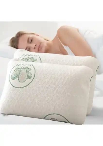 Heyner Visco Avocado Yastık Çift Kişilik 50x70 cm Konfor ve Dayanıklılık Sunar