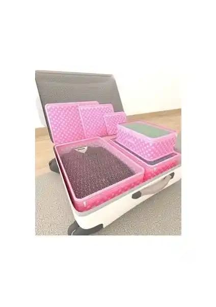 Homelife Marka Çok Fonksiyonlu Bavul ve Ev İçin Düzenleyici Seti 6 Parça