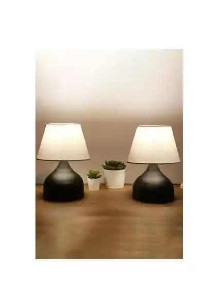 Homing Milano 2'li Metal Gövdeli Abajur Modern Tasarım ve Dayanıklılık Sunar