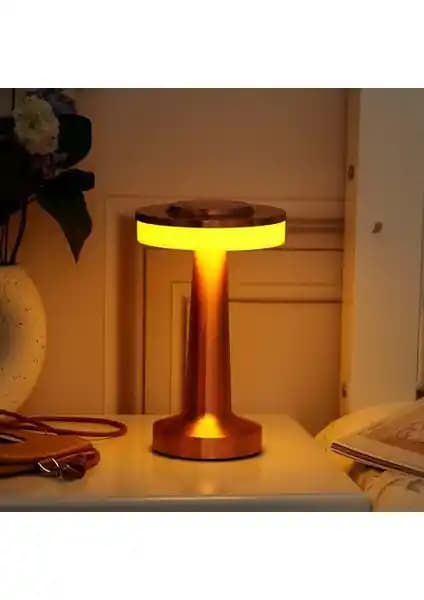 Hymark Retro Şarjlı Masa Lambası: Modern Tasarım ve Çok Fonksiyonlu Kullanım Özellikleri