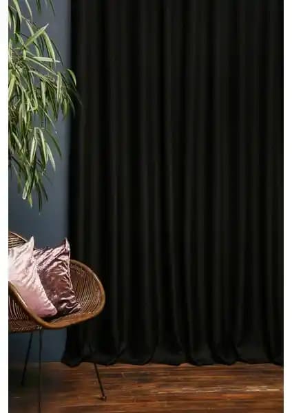 İ.D İpek Dokuma Siyah Termal Güneşlik: Yüksek Performanslı Modern ve Fonksiyonel Perde Çözümü