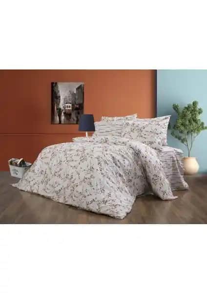 İdil Store Doğal Pamuklu Çift Kişilik Nevresim Takımı Kaliteli ve Şık Tasarım