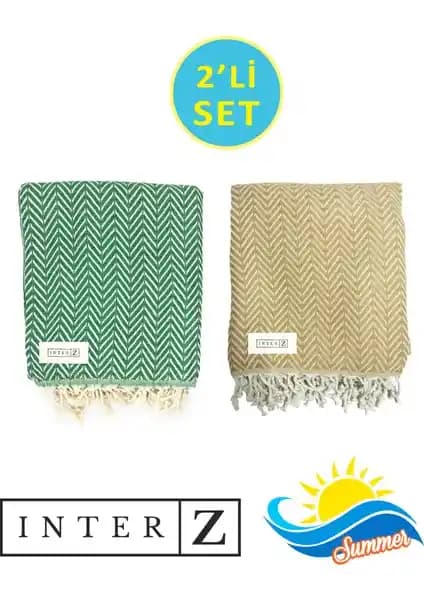 INTER Z 2'li Peştemal Plaj Havlusu: Çok Yönlü Kullanım ve Yüksek Kalite Özellikleri
