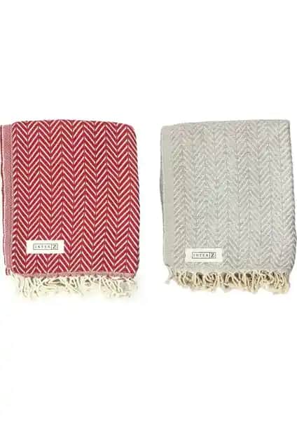 INTER Z 2'li Peştemal Plaj Havlusu: Şıklık ve Fonksiyonellik Bir Arada