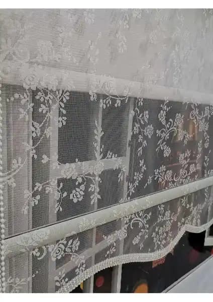 İREMKARAHOME Çift Mekanizmalı Tül ve Stor Perde Model 6 Geniş ve Şık Tasarım