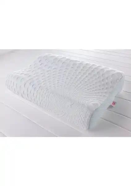 İşbir Yatak Visco Air XL Granül Jelli Boyun Destekli Yastık ile Sağlıklı ve Konforlu Uyku Deneyimi