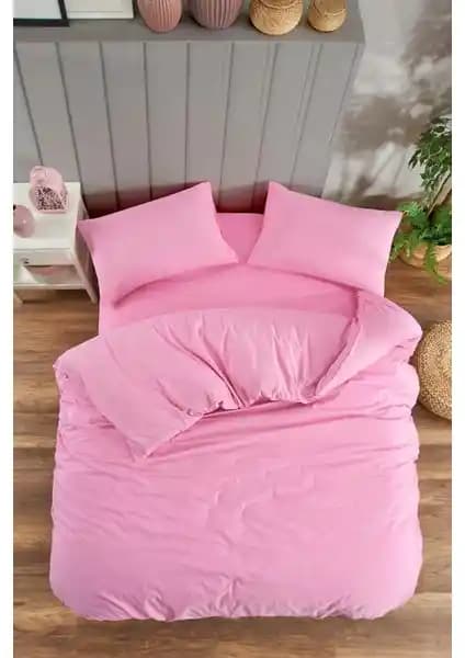 İsmail Gürel Tek Kişilik Pamuklu Nevresim Takımı Düz Renkler ve Modern Tasarım Özellikleri