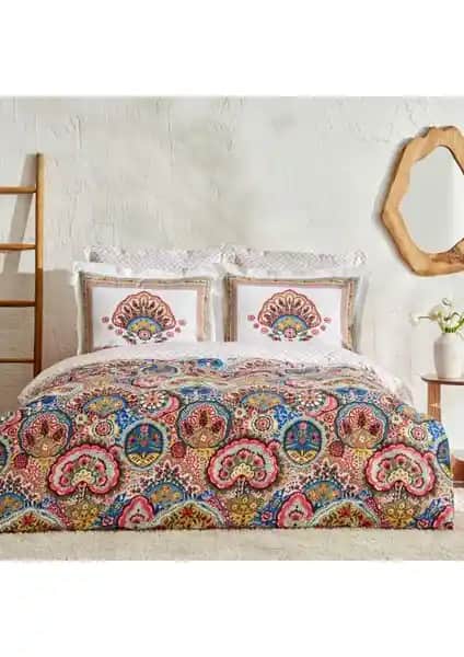 Karaca Home Admira Pamuk Çift Kişilik Nevresim Takımı Konfor ve Şıklık Sunar