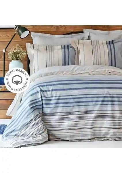 Karaca Home Aspen Mavi %100 Pamuk Çift Kişilik Nevresim Takımı Özellikleri ve Kullanım Rehberi
