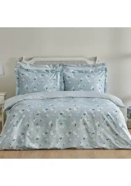 Karaca Home Daisy Pamuk Çift Kişilik Nevresim Takımı ile Yatak Odalarınıza Şıklık Katın