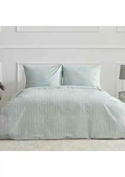 Karaca Home Josef Haki Çizgili Saten Çift Kişilik Nevresim Takımı Özellikleri ve Kullanıcı Yorumları