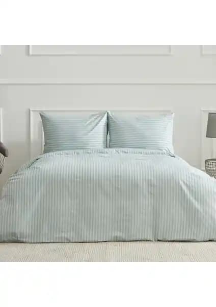 Karaca Home Josef Haki Çizgili Saten Çift Kişilik Nevresim Takımı Özellikleri ve Kullanıcı Yorumları