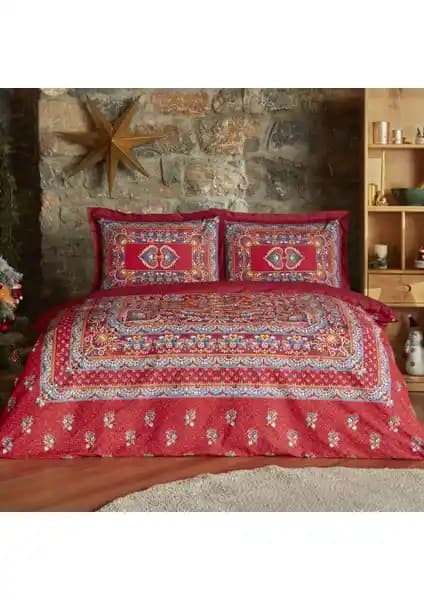 Karaca Home Mihver Pano Kırmızı Çift Kişilik Pamuklu Nevresim Takımı Özellikleri ve Kullanım Avantajları