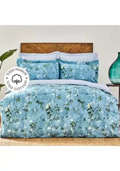 Karaca Home Orville Mavi %100 Pamuk Çift Kişilik Nevresim Takımı Ürün İncelemesi