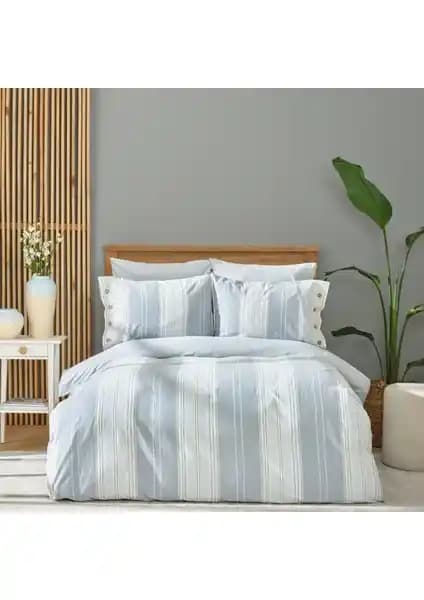 Karaca Home Palma Indigo Tek Kişilik Nevresim Takımı: Modern ve Dayanıklı Yatak Odası Dekorasyonu