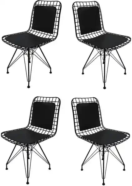 Kenz Life Knsz Kafes Tel Sandalyesi Modern Tasarım ve Dayanıklılık Özellikleri