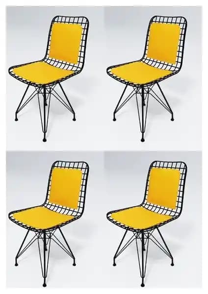 Kenz Life Knsz Kafes Tel Sandalyesi Modern ve Dayanıklı Oturma Çözümü 75-90 Karakter