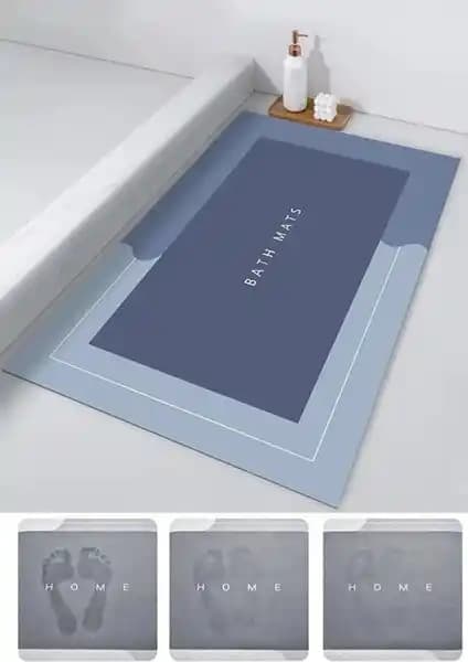 Keyfi Sepet Sihirli Su Emici Banyo Paspası Modern ve Güvenli Tasarımıyla Ev Dekorunu Tamamlar