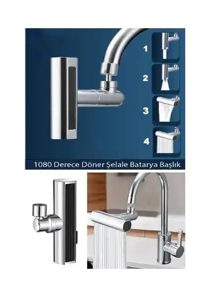 Kitchen Live Krom Tasarruflu 4 Modlu Şelale Musluk Başlığı Ürün Tanıtımı ve Özellikleri