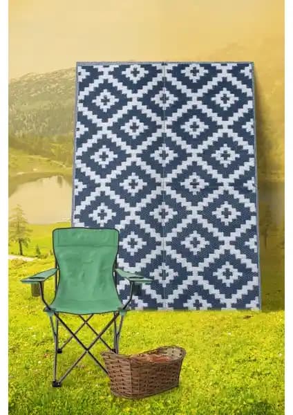 Konfor Halı Savana 8804 - Dayanıklı ve Çok Yönlü Açık Hava Halısı