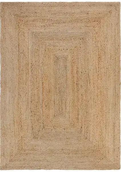 Koza Halı Natura El Dokuma Jüt Halısı: Doğal ve Dayanıklı Modern Dekorasyon Seçeneği