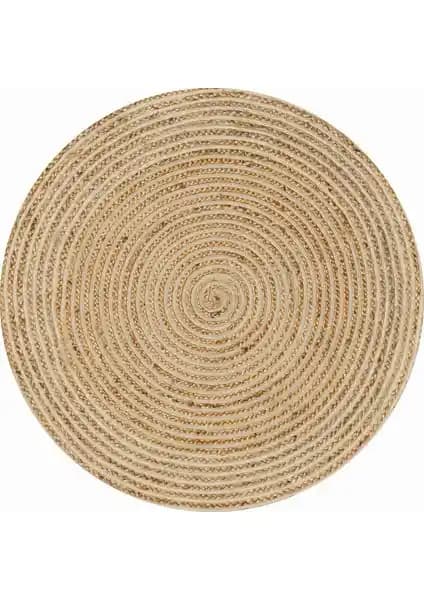 Koza Halı Natura Serisi El Dokuma Jüt Halı Modern ve Doğal Tasarım Çeşitleri