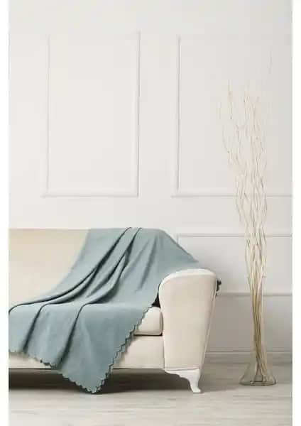 Laris Şönil Çift Taraflı Çekyat Koltuk Örtüsü Şalı: Estetik ve Fonksiyonellik Bir Arada