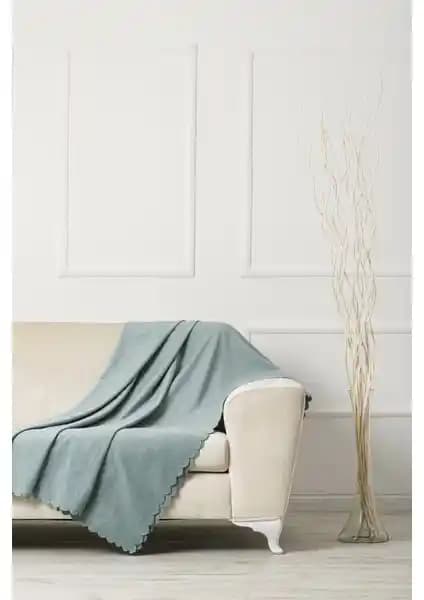 Laris Şönil Çift Taraflı Çekyat Koltuk Örtüsü Şalı: Estetik ve Fonksiyonellik Bir Arada