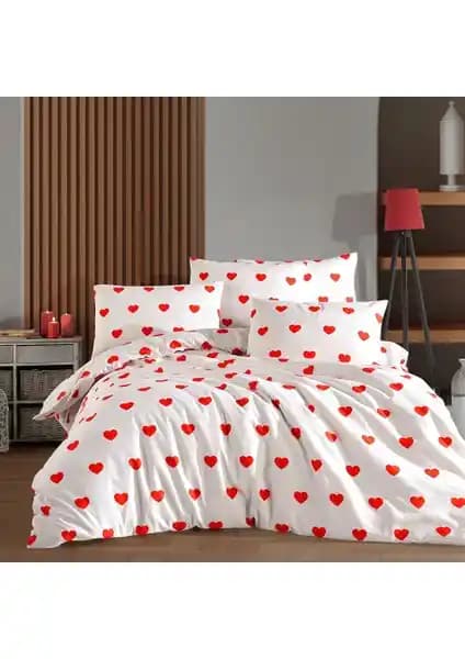 Lief Home Kalpli Ranforce Nevresim Seti: Şık ve Dayanıklı Yatak Dekorasyonu