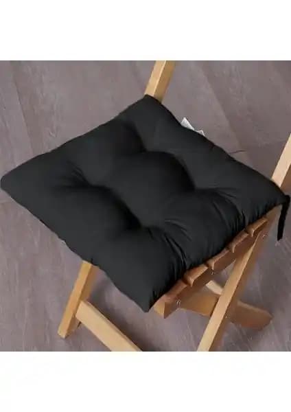 Lorien Özel Dikim Bağcıklı Pofuduk Sandalye Minderi: Modern ve Konforlu Tasarım