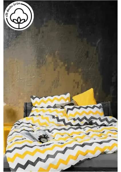 Lotusline Pamuklu Çift Kişilik Nevresim Takımı: Modern Tasarım ve Konfor Bir Arada