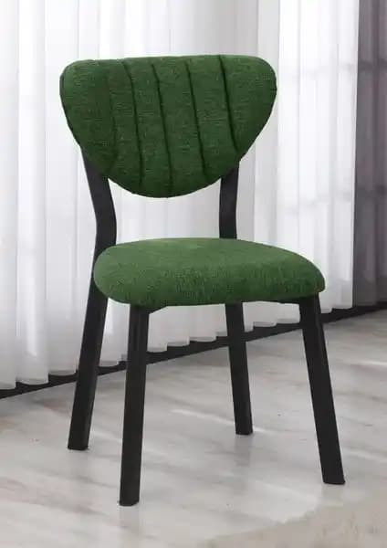 Lumodi Mobilya Elma Keten Mutfak Sandalyesi Modern Tasarım ve Dayanıklılık Sunar