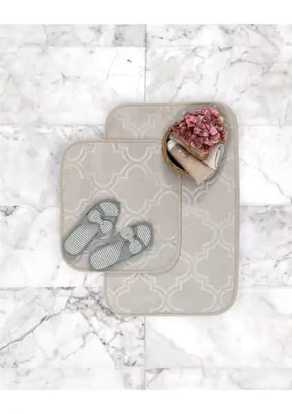 Madame Coco Alsatia Banyo Paspası: Şık ve Dayanıklı Polyester Banyo Aksesuarı