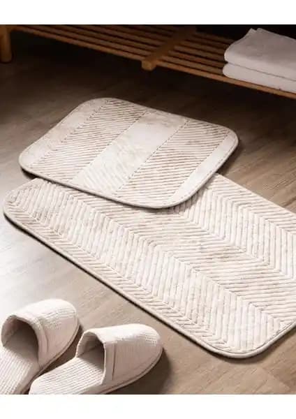 Madame Coco Eze Toprak Banyo Paspası: Şıklık ve Konfor Sunan Dayıklı ve Kolay Bakımlı Tasarım