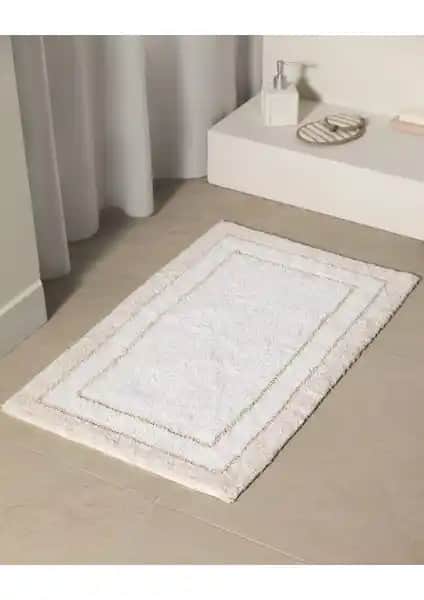 Madame Coco Giverny Banyo Paspası Bej Renkli Şıklık ve Konfor Sunar