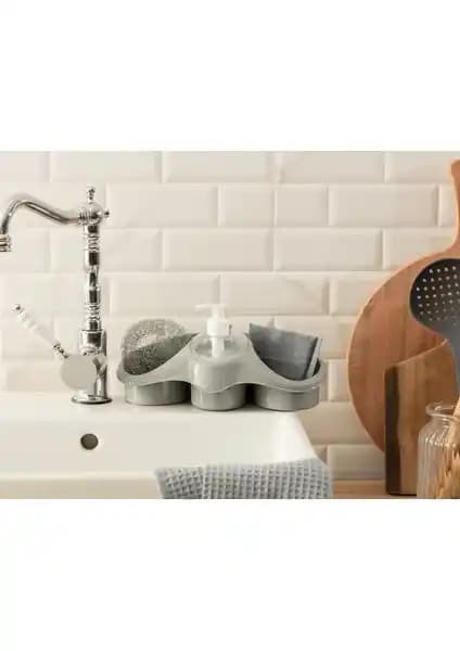 Madame Coco Graque Deterjan Hazneli Süngerlik: Kullanışlı ve Dayanıklı Mutfak Temizlik Ürünü