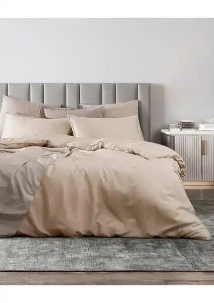 Madame Coco Loire Çift Kişilik Nevresim Takımı Doğal Tencel Kumaş ve Şık Tasarım