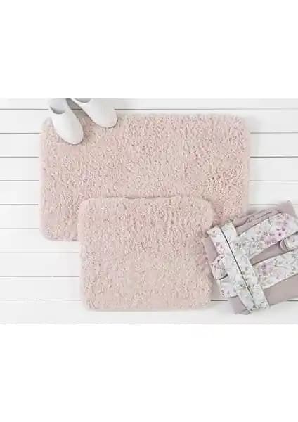 Madame Coco Sheep 2'li Pudra Banyo Paspas Takımı Estetik ve Fonksiyonellik