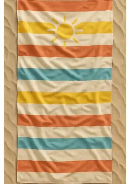 Maison Aura Plaj Havlusu Modern Tasarım ve Çevre Dostu Özelliklerle Öne Çıkıyor