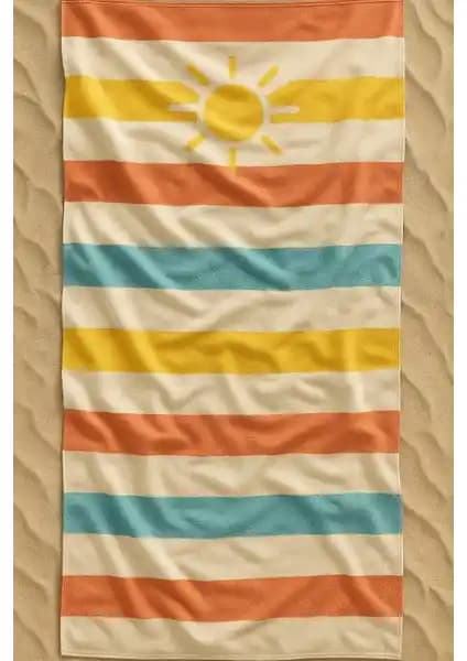 Maison Aura Plaj Havlusu Modern Tasarım ve Çevre Dostu Özelliklerle Öne Çıkıyor